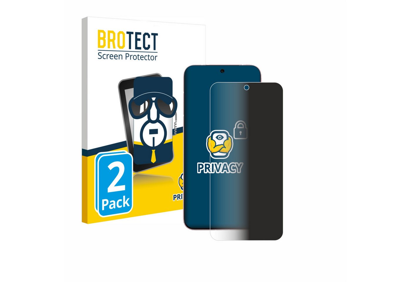 BROTECT Displayschutzfolie Sichtschutzfolie für Vivo X200 Pro mini, 2 Stück, Anti-Spy Privacy Sichtschutz Blickschutzfolie Blaulicht-Schutz BROTECT Displayschutzfolie Sichtschutzfolie für Vivo X200 Pro mini, 2 Stück, Anti-Spy Privacy Sichtschutz Blickschutzfolie Blaulicht-Schutz von BROTECT