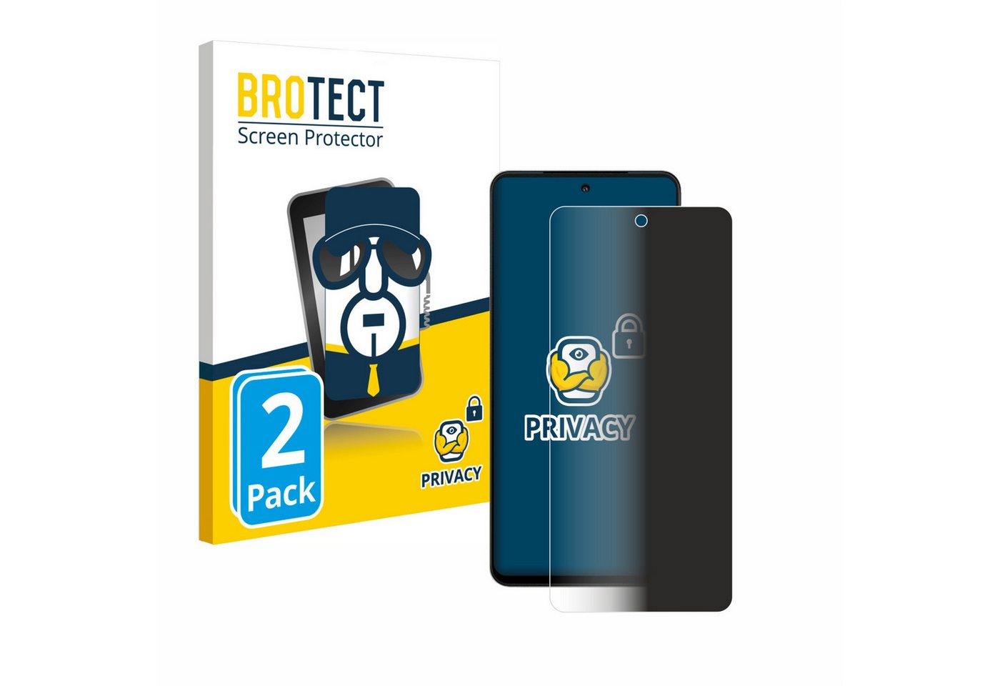 BROTECT Displayschutzfolie Sichtschutzfolie für Vivo iQOO Z9 Turbo, 2 Stück, Anti-Spy Privacy Sichtschutz Blickschutzfolie Blaulicht-Schutz BROTECT Displayschutzfolie Sichtschutzfolie für Vivo iQOO Z9 Turbo, 2 Stück, Anti-Spy Privacy Sichtschutz Blickschutzfolie Blaulicht-Schutz von BROTECT