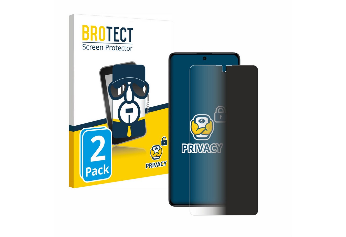 BROTECT Displayschutzfolie Sichtschutzfolie für Xiaomi Redmi Note 13 5G, 2 Stück, Anti-Spy Privacy Sichtschutz Blickschutzfolie Blaulicht-Schutz BROTECT Displayschutzfolie Sichtschutzfolie für Xiaomi Redmi Note 13 5G, 2 Stück, Anti-Spy Privacy Sichtschutz Blickschutzfolie Blaulicht-Schutz von BROTECT