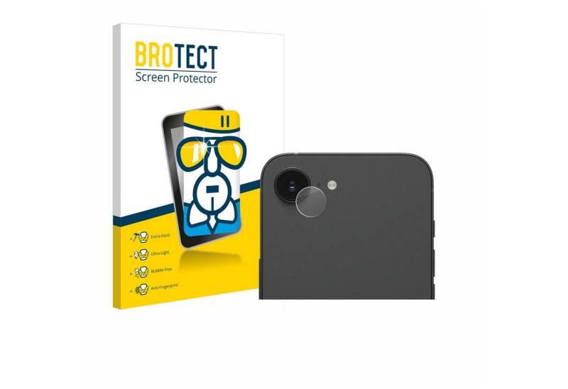 BROTECT Displayschutzglas Schutzglas für Apple iPhone 16e (NUR Kameraschutz), 1 Stück, Schutzfolie Display Schutz Glas Folie klar von BROTECT