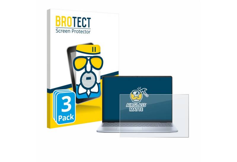 BROTECT Displayschutzglas Schutzglas für Dell Inspiron 16 5640 (non-touch), 3 Stück, Schutzfolie Display Schutz Glas Folie matt von BROTECT