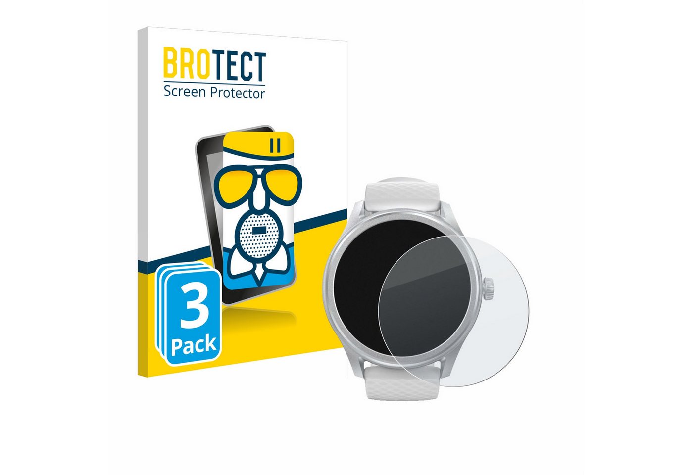 BROTECT Displayschutzglas Schutzglas für Hama Smartwatch 5010, 3 Stück, Schutzfolie Display Schutz Glas Folie matt BROTECT Displayschutzglas Schutzglas für Hama Smartwatch 5010, 3 Stück, Schutzfolie Display Schutz Glas Folie matt von BROTECT