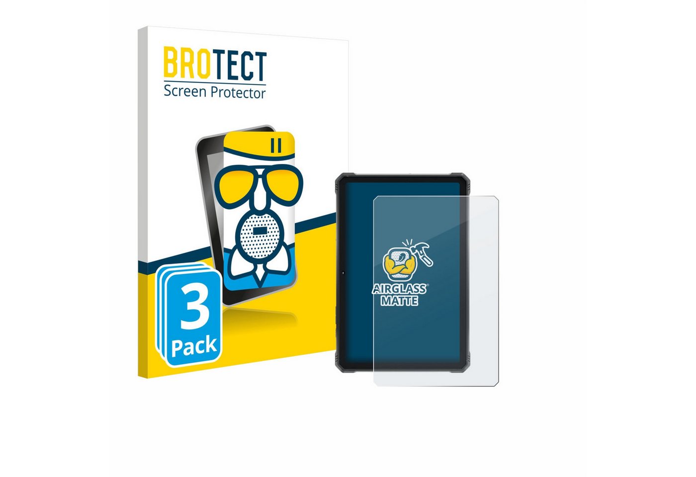 BROTECT Displayschutzglas Schutzglas für Hotwav R9 Plus, 3 Stück, 3 Stück, Schutzfolie Display Schutz Glas Folie matt BROTECT Displayschutzglas Schutzglas für Hotwav R9 Plus, 3 Stück, 3 Stück, Schutzfolie Display Schutz Glas Folie matt von BROTECT