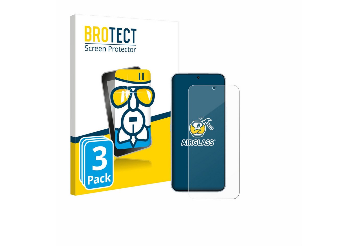 BROTECT Displayschutzglas Schutzglas für Meizu Note 22 Pro, 3 Stück, 3 Stück, Schutzfolie Display Schutz Glas Folie klar BROTECT Displayschutzglas Schutzglas für Meizu Note 22 Pro, 3 Stück, 3 Stück, Schutzfolie Display Schutz Glas Folie klar von BROTECT