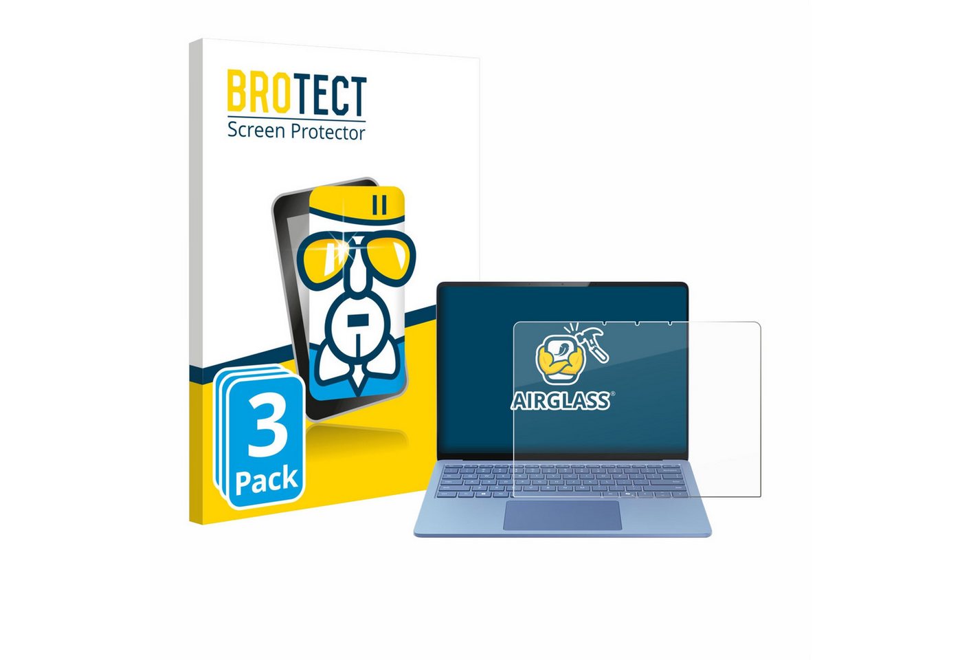 BROTECT Displayschutzglas Schutzglas für Microsoft Surface Laptop 13.8", 3 Stück, 3 Stück, Schutzfolie Display Schutz Glas Folie klar BROTECT Displayschutzglas Schutzglas für Microsoft Surface Laptop 13.8", 3 Stück, 3 Stück, Schutzfolie Display Schutz Glas Folie klar von BROTECT