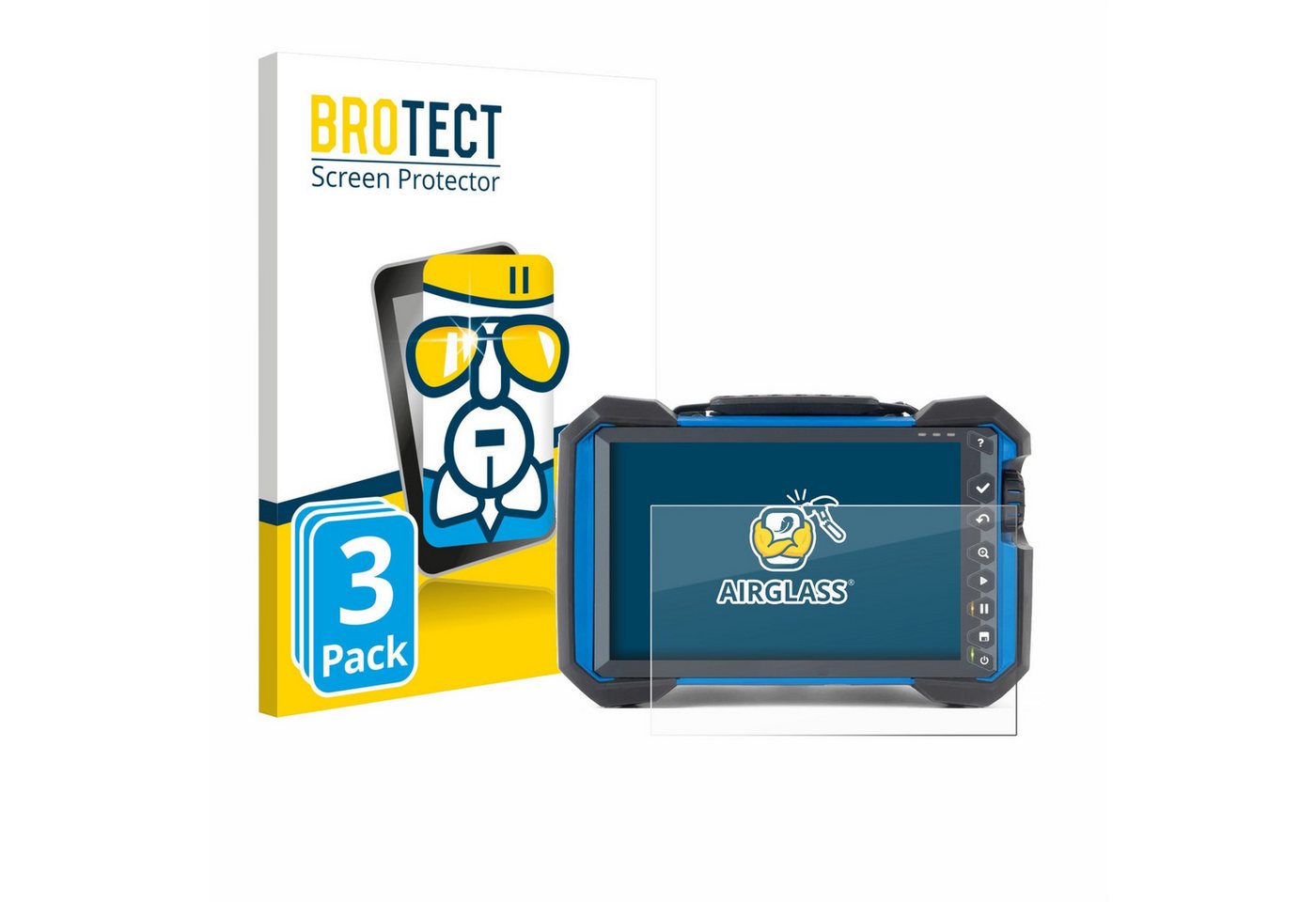 BROTECT Displayschutzglas Schutzglas für Olympus OmniScan X3, 3 Stück, 3 Stück, Schutzfolie Display Schutz Glas Folie klar BROTECT Displayschutzglas Schutzglas für Olympus OmniScan X3, 3 Stück, 3 Stück, Schutzfolie Display Schutz Glas Folie klar von BROTECT