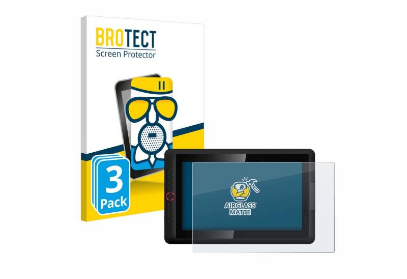 BROTECT Displayschutzglas Schutzglas für XP-Pen Artist 15.6 Pro V2, 3 Stück, 3 Stück, Schutzfolie Display Schutz Glas Folie matt von BROTECT