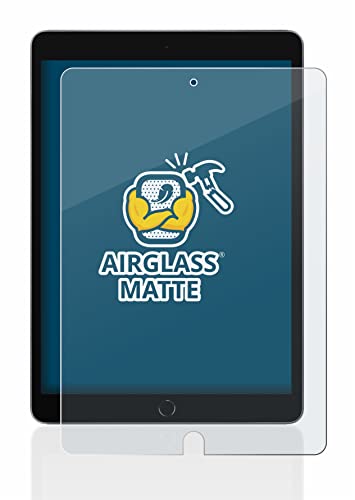BROTECT Entspiegelungs-Panzerglasfolie für Apple iPad 10.2" WiFi 2021 (9. Gen.) Schutzglas Schutz-Folie Matt [Extrem Kratzfest 9H, Anti-Reflex, von BROTECT