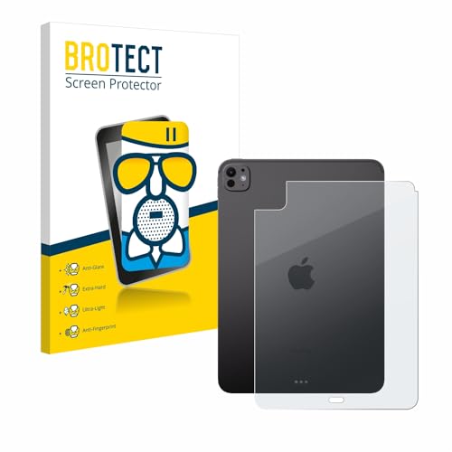 BROTECT Entspiegelungs Schutzglas für Apple iPad Pro 11" 2024 (Rückseite) Schutzfolie Panzer Folie Glas Matt [Extrem Kratzfest 9H, Anti-Reflex] von BROTECT