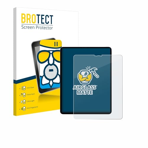 BROTECT Entspiegelungs Schutzglas für Apple iPad Pro 12.9" 2022 (6. Gen.) Schutzfolie Panzer Folie Glas Matt [Extrem Kratzfest 9H, Anti-Reflex] von BROTECT