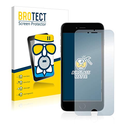 BROTECT Entspiegelungs Schutzglas für Apple iPhone 6S Plus Schutzfolie Panzer Folie Glas Matt [Extrem Kratzfest 9H, Anti-Reflex, Anti-Fingerprint] von BROTECT
