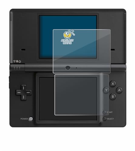 BROTECT Entspiegelungs-Panzerglasfolie für Nintendo DSi Schutzglas Schutz-Folie Matt [Extrem Kratzfest 9H, Anti-Reflex, Anti-Fingerprint] von BROTECT