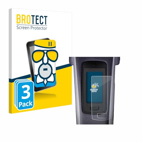 BROTECT Entspiegelungs Schutzglas für TQ HPR50 E-Bike System (3 Stück) Schutzfolie Panzer Folie Glas Matt [Extrem Kratzfest 9H, Anti-Reflex] von BROTECT