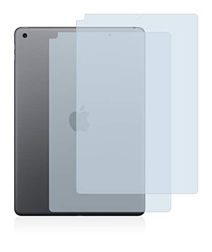 BROTECT Entspiegelungs-Schutzfolie für Apple iPad 10.2" WiFi 2020 (Rückseite, 8. Gen.) (2 Stück) Matte Displayschutz-Folie, Anti-Fingerprint von BROTECT