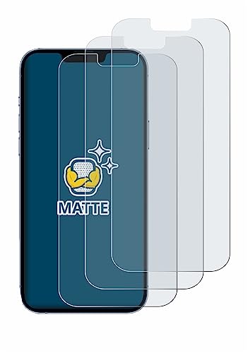 BROTECT Entspiegelungs-Schutzfolie für Apple iPhone 13 Pro Max (6 Stück) Matte Displayschutz-Folie, Anti-Reflex, Anti-Fingerprint von BROTECT