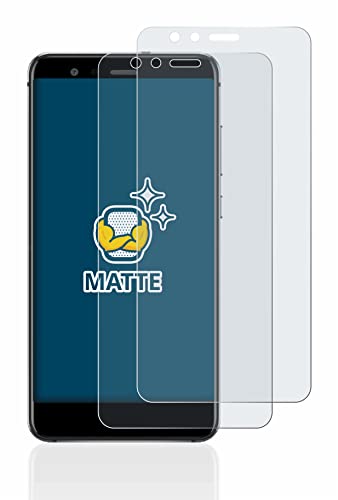 BROTECT Entspiegelungs-Schutzfolie für Huawei P10 Lite (2 Stück) Matte Displayschutz-Folie, Anti-Reflex, Anti-Fingerprint von BROTECT