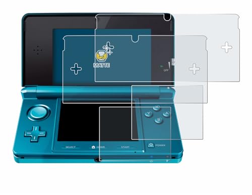 BROTECT Entspiegelungs-Schutzfolie für Nintendo 3DS (2 Stück) Matte Displayschutz-Folie, Anti-Reflex, Anti-Fingerprint von BROTECT