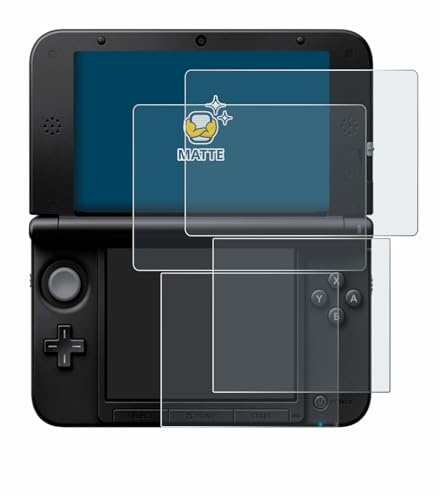 BROTECT Entspiegelungs-Schutzfolie für Nintendo 3DS XL SPM7800 (2 Stück) Matte Displayschutz-Folie, Anti-Reflex, Anti-Fingerprint von BROTECT