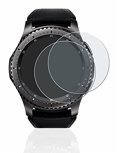 BROTECT Entspiegelungs-Schutzfolie für Samsung Gear S3 Frontier / S3 Classic (2 Stück) Matte Displayschutz-Folie, Anti-Reflex, Anti-Fingerprint von BROTECT