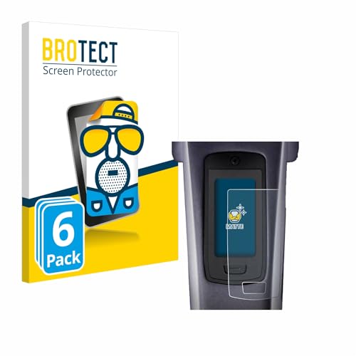 BROTECT Entspiegelungs-Schutzfolie für TQ HPR50 E-Bike System (6 Stück) Matte Displayschutz-Folie, Anti-Reflex, Anti-Fingerprint von BROTECT