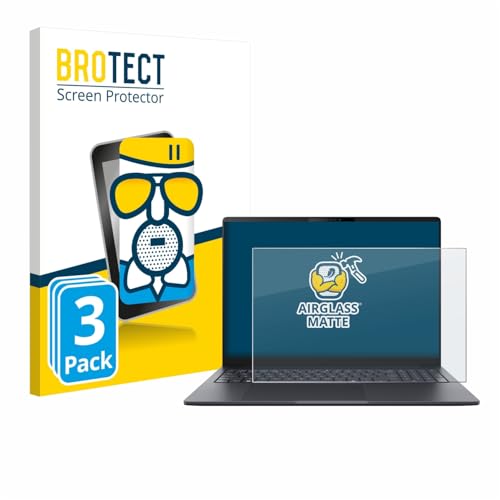 BROTECT Entspiegelungs Schutzglas für ASUS ExpertBook B5 B5605 (3 Stück) Schutzfolie Panzer Folie Glas Matt [Extrem Kratzfest 9H, Anti-Reflex] von BROTECT