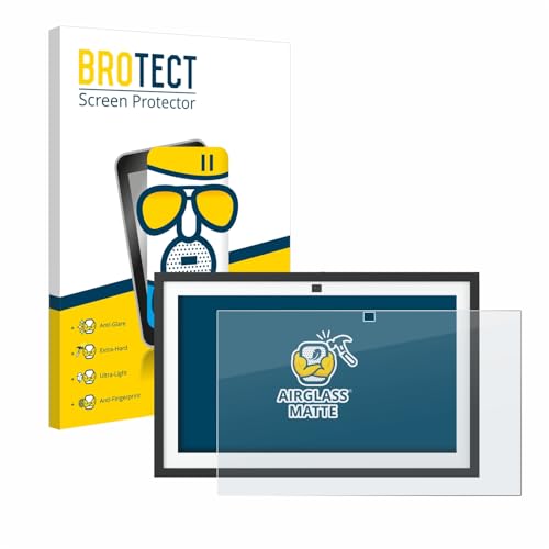 BROTECT Entspiegelungs Schutzglas für Amazon Echo Show 15 2024 Schutzfolie Panzer Folie Glas Matt [Extrem Kratzfest 9H, Anti-Reflex] von BROTECT