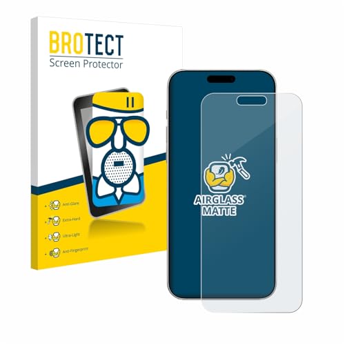 BROTECT Entspiegelungs Schutzglas für Apple iPhone 16 Pro Max Schutzfolie Panzer Folie Glas Matt [Extrem Kratzfest 9H, Anti-Reflex, Anti-Fingerprint] von BROTECT