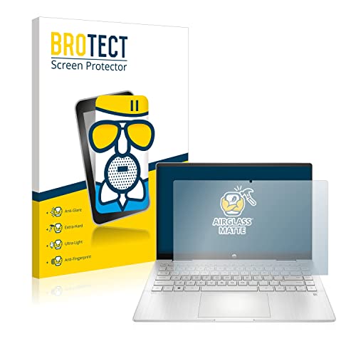 BROTECT Entspiegelungs Schutzglas für HP Pavilion x360 (14-eX) Schutzfolie Panzer Folie Glas Matt [Extrem Kratzfest 9H, Anti-Reflex] von BROTECT