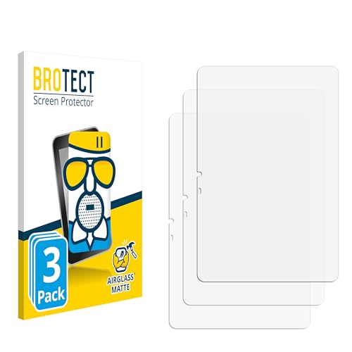 BROTECT Entspiegelungs Schutzglas für Infinix XPAD (3 Stück) Schutzfolie Panzer Folie Glas Matt [Extrem Kratzfest 9H, Anti-Reflex, Anti-Fingerprint] von BROTECT