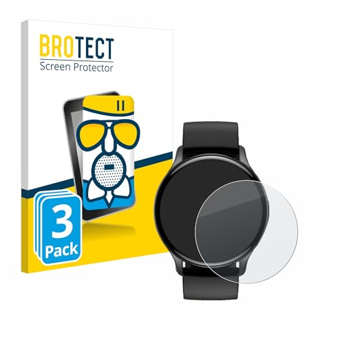 BROTECT Entspiegelungs Schutzglas für Sross Smartwatch 1.43" (3 Stück) Schutzfolie Panzer Folie Glas Matt [Extrem Kratzfest 9H, Anti-Reflex] von BROTECT