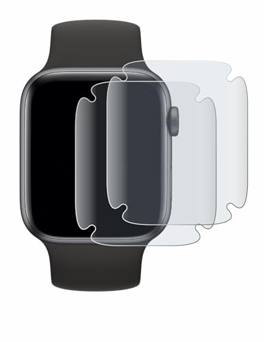 BROTECT Full-Cover Schutzfolie Matt für Apple Watch SE (40 mm) (2 Stück) - Full-Screen Displayschutz-Folie, 3D Curved, Anti-Reflexion von BROTECT