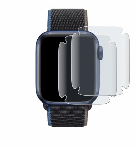 BROTECT Full-Cover Schutzfolie Matt für Apple Watch Series 6 / SE (40 mm) (2 Stück) - Full-Screen Displayschutz-Folie, 3D Curved, Anti-Reflexion von BROTECT
