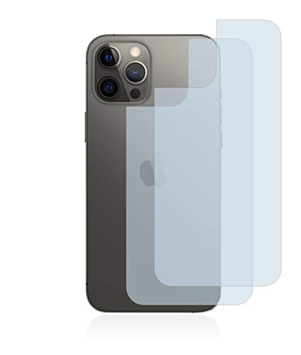 BROTECT Full-Cover Schutzfolie Matt für Apple iPhone 12 Pro Max (Rückseite) (2 Stück) - Full-Screen Displayschutz-Folie, 3D Curved, Anti-Reflexion von BROTECT