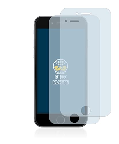 BROTECT Full-Cover Schutzfolie Matt für Apple iPhone 6 / 6S (2 Stück) - Full-Screen Displayschutz-Folie, 3D Curved, Anti-Reflexion von BROTECT