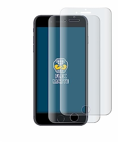 BROTECT Full-Cover Schutzfolie Matt für Apple iPhone 8 Plus (2 Stück) - Full-Screen Displayschutz-Folie, 3D Curved, Anti-Reflexion von BROTECT