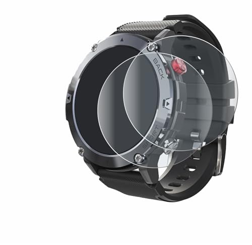 BROTECT Full-Cover Schutzfolie Matt für Darmowade Smartwatch 1.32" (2 Stück) - Full-Screen Displayschutz-Folie, 3D Curved, Anti-Reflex von BROTECT