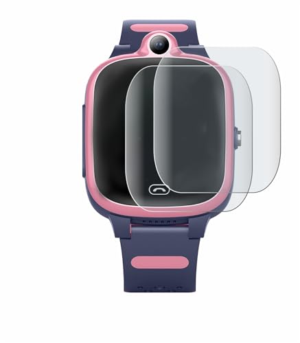 BROTECT Full-Cover Schutzfolie Matt für Fitonme 4G Smartwatch S.B-1034 (2 Stück) - Full-Screen Displayschutz-Folie, 3D Curved, Anti-Reflexion von BROTECT