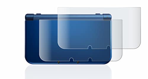 BROTECT Full-Cover Schutzfolie Matt für Nintendo New 3DS XL (Gehäuse) (2 Stück) - Full-Screen Displayschutz-Folie, 3D Curved, Anti-Reflex von BROTECT