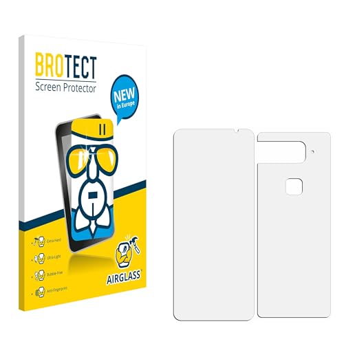 BROTECT Schutzglas für ASUS Smartphone for Snapdragon Insiders (Display+Rückseite) Schutzfolie Panzer Folie Glas [Extrem Kratzfest 9H, A von BROTECT