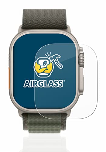 BROTECT Panzerglasfolie für Apple Watch Ultra/Ultra 2 Schutzglas Schutzfolie [Extrem Kratzfest 9H, Anti-Fingerprint, Ultra-Transparent] von BROTECT