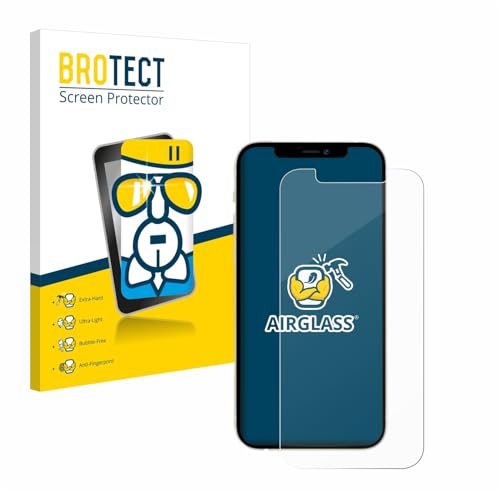 BROTECT Schutzglas für Apple iPhone 12/12 Pro Schutzfolie Panzer Folie Glas [Extrem Kratzfest 9H, Anti-Fingerprint, Ultra-Transparent] von BROTECT