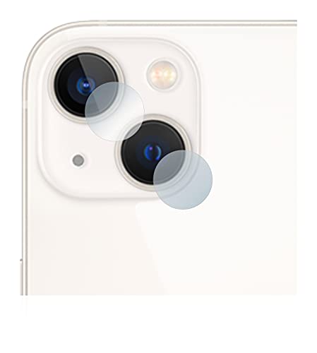 BROTECT Panzerglasfolie für Apple iPhone 13 (NUR Kameraschutz) Schutzglas Schutzfolie [Extrem Kratzfest 9H, Anti-Fingerprint, Ultra-Transparent] von BROTECT