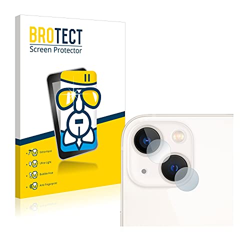 BROTECT Schutzglas für Apple iPhone 13 (NUR Kameraschutz) Schutzfolie Panzer Folie Glas [Extrem Kratzfest 9H, Anti-Fingerprint, Ultra-Transparent] von BROTECT
