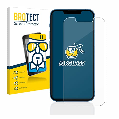 BROTECT Schutzglas für Apple iPhone 13 mini Schutzfolie Panzer Folie Glas [Extrem Kratzfest 9H, Anti-Fingerprint, Ultra-Transparent] von BROTECT