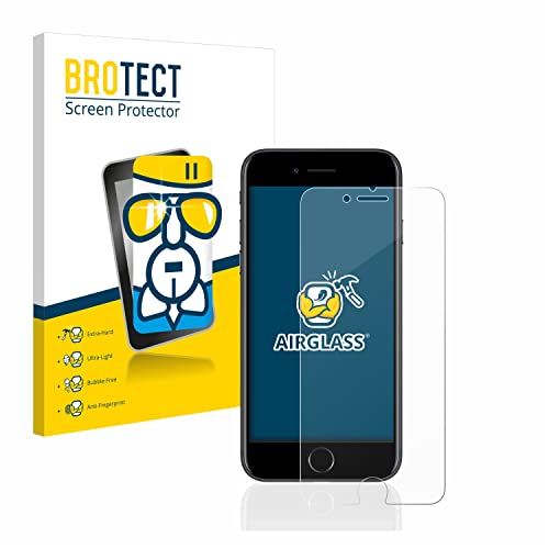 BROTECT Schutzglas für Apple iPhone 7/8 Schutzfolie Panzer Folie Glas [Extrem Kratzfest 9H, Anti-Fingerprint, Ultra-Transparent] von BROTECT