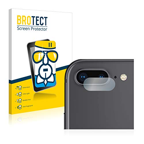 BROTECT Schutzglas für Apple iPhone 8 Plus (NUR Kameraschutz) Schutzfolie Panzer Folie Glas [Extrem Kratzfest 9H, Anti-Fingerprint, Ultra-Transparent] von BROTECT