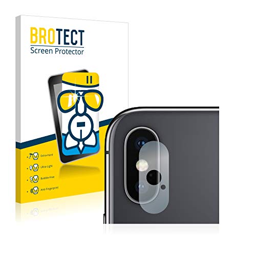 BROTECT Schutzglas für Apple iPhone Xs (NUR Kameraschutz) Schutzfolie Panzer Folie Glas [Extrem Kratzfest 9H, Anti-Fingerprint, Ultra-Transparent] von BROTECT