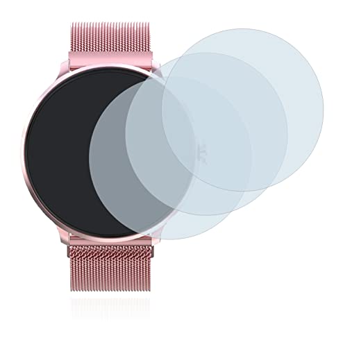 BROTECT Panzerglasfolie für Bebinca Smartwatch (3 Stück) Schutzglas Schutzfolie [Extrem Kratzfest 9H, Anti-Fingerprint, Ultra-Transparent] von BROTECT