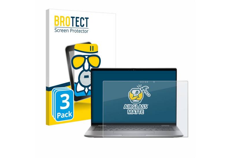 BROTECT Displayschutzglas Schutzglas für Dell Latitude 7450 2-in-1, 3 Stück, Schutzfolie Display Schutz Glas Folie matt von BROTECT