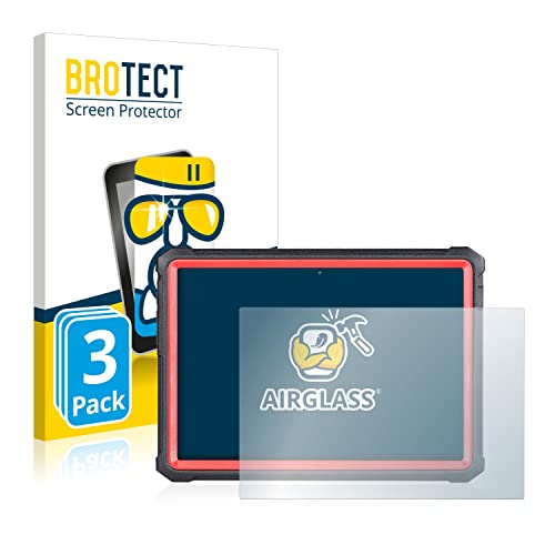 BROTECT Schutzglas für Launch X-431 PRO3S+ V2.0 (3 Stück) Schutzfolie Panzer Folie Glas [Extrem Kratzfest 9H, Anti-Fingerprint, Ultra-Transparent] von BROTECT
